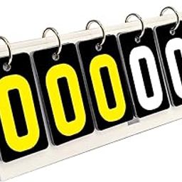 THE STYLE SUTRA Flip Number Score Board Tabletop Score for Football Basketball Sport | Sporting Goods | Other Sporting Goods-68