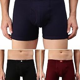 Ribbed Front Open Boxer for Men-11