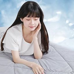 GOOSEA Cooling Bed Pad, Cold Feeling, For Summer, Washable, Sheets, QMAX 0.5 or above, All Seasons, Moisture Wicking, Quick Drying, Antibacterial, Odor Resistant, Anti-Mite, Breathable, Cool, Energy-17