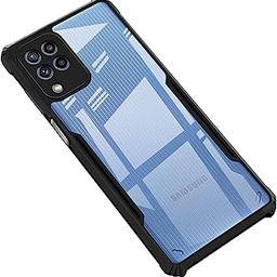 Zapcase Back Case Cover for Samsung M32 4G / Samsung F22 4G / Samsung M32 Prime | Compatible for Samsung M32 4G / Samsung F22 4G / Samsung M32 Prime Back Case Cover | (TPU + PC | Matte Black)-image-71