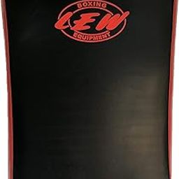 LEW Nylon Muay Thai MMA Kickboxing Training Kick Focus Pads, Black-picture-27