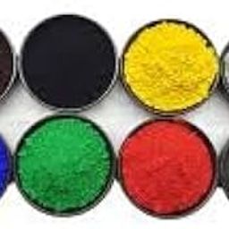 Iron Oxide Pigment Powder, 8 Colors Concrete Pigment, Epoxy Color Pigment Concrete Cement Dye Color Pigment, Bath Bombs Coloring Powder 25x8=200 gm-picture-27