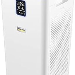 KARCHER Air Purifier AF 50 for Home | 1076 sq.ft Coverage | Air Quality Display | H13 HEPA & activated Carbon Filter | Removes 99.99% Pathogens | Fine Dust | German Tech-image-81