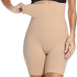 Women Tummy Control Shapewear High Waist Trainer Thigh Slimmer-image-77
