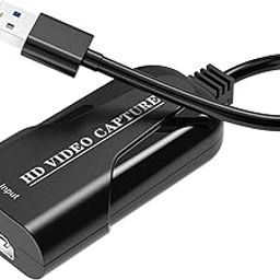 MICROWARE Audio Video Capture Card, HDMI to USB 3.0, Full HD UP to 1080P 60fps Live Video Recorder Game Capture Card for Laptop High Definition Acquisition, Live Broadcasting-14