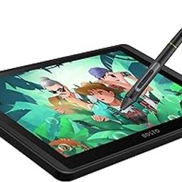 12HD-A H-IPS LCD Graphics Drawing Tablet Monitor 11.6 Inch Size 1366x768 Display 8192 Pressure Level Passive Technology with Tilt Function Support Windows MacOS USB-Powered Low Consumption-11
