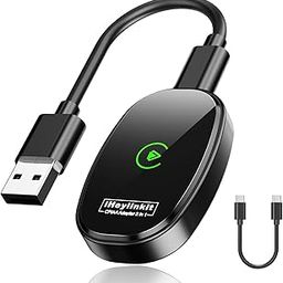 Faster Wireless Carplay Adapter - Seamless Car Play Adapter Compatible with Apple iPhone 10+ Android 11+, Easy Use 2 in 1 Dongle Connection for Android Auto Converting Wired to Wireless (Black)-image-38