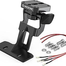 NICECNC Angle Adjustable GPS Phone Mount Compatible with KTM 890 Adventure R/S/Rally 2023-2024,Aluminum,CNC-machined,Anodized,2023 890 Adventure R Accessories,2023 890 Adventure R GPS Mount-20