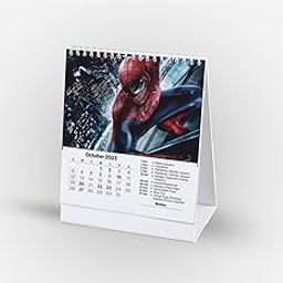 Visual Creation Desk Calendar 2025 - Avenger Series Calendar for Office Home Table Kids-image-70