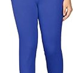PYNK Women's Solid Premium Cotton Lycra Kurtipant with Side Pocket | Elastic Waist Full Length Women Kurtipant | Free Size-image-78