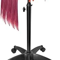 Johgee Salon Tray Cart with Adjustable Height, 2 Bowls for Hairstylist, Tattoo & Hair Extension Tools, Home Salon Use-image-48