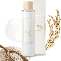 SKICAPRO Rice Glow Milky Toner, for Glass Skin, Rice Water, Niacinamide, Ceramides, Panthenol, Fragrance-Free, Non comedogenic, Fungal Acne Safe, Korean Skin Care (Rice)-image-97