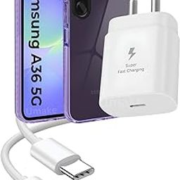 Umake 25W USB-C Super Fast Charger Adapter with Type-C to Type-C Cable | PD & PPS Support | Compatible with Samsung Galaxy S24/S23, Vivo, OnePlus, Realme, Xiaomi & More (White)-image-56