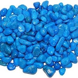 Polished Blue stone pebbles 2Kg for Fish tank, Plants, Pots, Lawn and Garden Multipurpose Decorative pebbles (2 Kg, Blue)-image-37