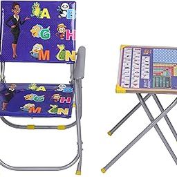 caddyFull Best for Kids, Pattern Printed Adjustable Foldable Study Table and Chair Set, for Kids Boy and Girl (Age Recomendation 2 to 6 Year Old)-image-58