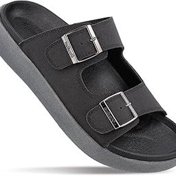 Men's Slip-On Comfort Sandals with Adjustable Buckles - WC4487-picture-33