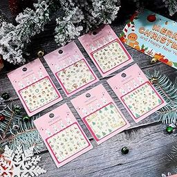 FAMEZA 3D Nail Art Stickers for Women -24 Sheets-22