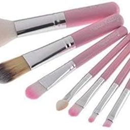 7Pcs Professional Pink Soft Makeup Brush Set with Box (7 pcs brush set, pack of 1)-picture-11