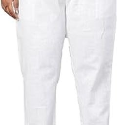 Plus Size Women Pure Cotton Straight FIT Casual Trouser Pant-image-17