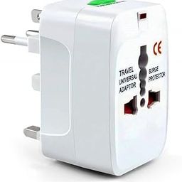 QUITESIDE Universal Travel Adapter – International Wall Charger Plug for Seamless Compatibility Across Europe, UK, Asia, USA, and Australia, Ideal for Global Travelers (No USB Port, Pack of 1)-51