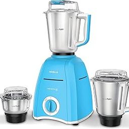 Havells Momenta Nv 750W Sky Blue Mixer Grinder With 3 Jars-image-14