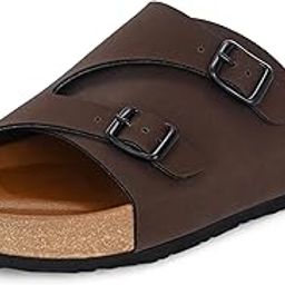 Men's Cushion Sliders/Slippers | PU Padding on the Footbed | Bounce Back Technology | Comfortable & LightWeight | Stylish & Everyday Flip Flops for Gents (6866)-picture-22