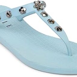 elle Women's Dark Purple Slipper Flat Sandal-picture-32