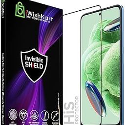 iWishKart® HiS Samsung Galaxy M36 5G Tempered Glass [with warranty] screen protector guard Full Edge to Edge 9H Full Glue FHD with Easy Installation kit - Pack of 1 | 6.7 Inch-16
