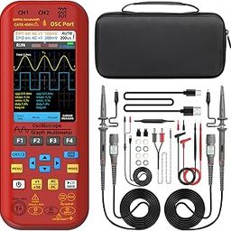 BSIDE O9 Portable Digital Oscilloscope 2 Channels 50MHz 250MSa/s 5000mAh Multimeter TRMS 20000 Counts 3.98 Inches Large Display Signal Generator 7 Waveform Tester Multifunction Current 2000A-image-24