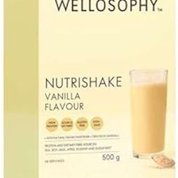 Oriflame Wellosophy Nutrishake Natural Shake 500gm High Protein, High Fiber, Gluten Free, Non GMO (Vanilla)-14