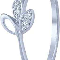 p.c. chandra jewellers 14k (585) White Gold and Diamond Ring for Women-picture-38