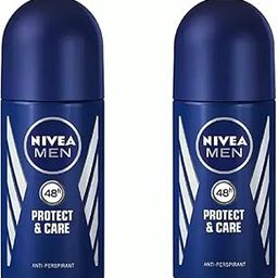 Nivea Men Protect & Care #411 Fresh Scent Deodorant Roll On - (50 Ml, Pack Of 2)-image-58