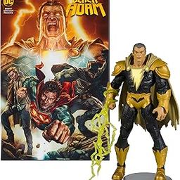 McFarlane Toys - DC Direct 7IN Figure with Comic - Black ADAM WV1 - Black ADAM-image-11