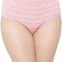 Women's Cotton Blend Classic Geometric Hipster Panties (Pack of 1) (PN2761C22S_Baby Pink-picture-24