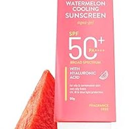 Dot & Key Watermelon Cooling Sunscreen SPF 50+ PA++++ | With Hyaluronic Acid, Instantly Cools Skin, Broad Spectrum Protection | Controls Excess Oil, Checks Tanning, No White Cast, All Skin Types | 50g-23