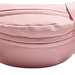 Women Fanny Pack Stylish Tote Shoulder Purse for Running Backpacking Workout Pink-24