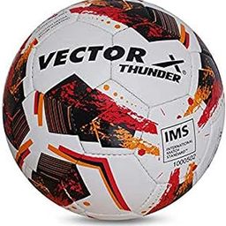 Vector X Thunder Football (Size-5) (Orange-Red-Black)-picture-15