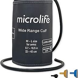 Microlife Wide-Range Replacement Blood Pressure Cuff for Upper Arms 8.7-16.5-Inch-20