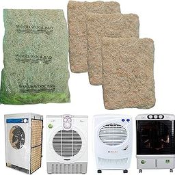 UR LITTLE SHOP Air Cooler Plain Grass_Cooling Pads_Wood Wool_18 x 26 Inches_Set Of 3 Pack_Suitable For All Desert Coolers U2CG1-image-100