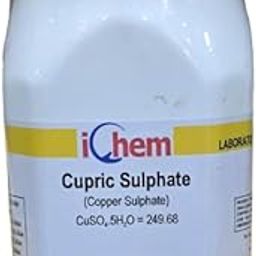 ICHEM Copper Sulphate (Cupric Sulphate) 500GM Assay 98.5% Min (Lab use only)-image-62