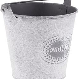 2xShabby Chic Iron Metal Iron Flower Plants Bucket Potted Bonsai Vase Pot-image-97