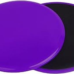 SAZ DEKOR 2X Core Sliders Compact for Training Abdominal Core Strength Improve Balance Violet-picture-16