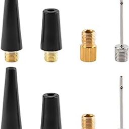 SAVITA 8pcs Ball Pump Needle Set Tire Pump Adapter for Inflatables Air Nozzle Pump Adapter Kit for inflatables, Sport Balls, and Bikes-image-53