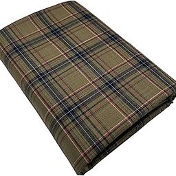 Unstitched Checkered Shirt Fabric for Men - Cotton Blend Material - 2.35M Shirt & 3M Kurta Piece Cloth (Free Size)-picture-36