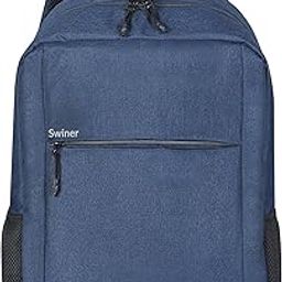 Laptop Backpack/Trolley Pass Bag for Men Women with 15.6 inch Laptop Compartment, Waterproof Proffesional Bagpack for Office College School Casual Bags-image-86