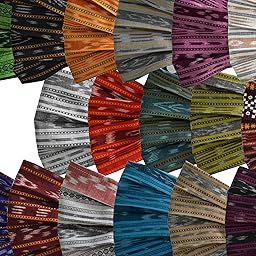 MANAS DASH - Swadesi Odisha Ikkat Woven 100% Pure Cotton Reusable Soft Ear Loop Sambalpuri Handloom Adjustable Outdoor Cloth Face Mask (Multicolour, Without Valve, Pack of 5) for Men/Women-13