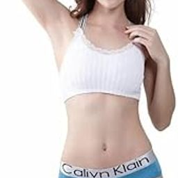 Women's Compatible for Cailan Kalai Modern Cotton Printed Mid Rise Bikini with Broad Band Panty (Sky Blue,L)-image-79