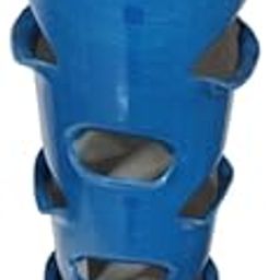 Veg Roof Leafy Vegetable Tower: Vertical Planter Vertical Hydroponic & Aeroponic Alternative System - Perfect for Home Vegetable Gardening - Blue-image-10