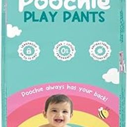 Romsons Poochie Play Pants Baby Diaper | Small Size | Super Absorbent Core | Leakproof Protection for up to 10 Hours | 360° Comfort Fit | Suitable for 3-8 KG | Pack Of 1 (40 Count)-image-78