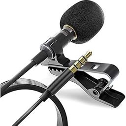 Metal 3.5mm Clip Microphone for YouTube, Voice Recording, and All Smartphones - Perfect for Clear Audio and Easy Use-27